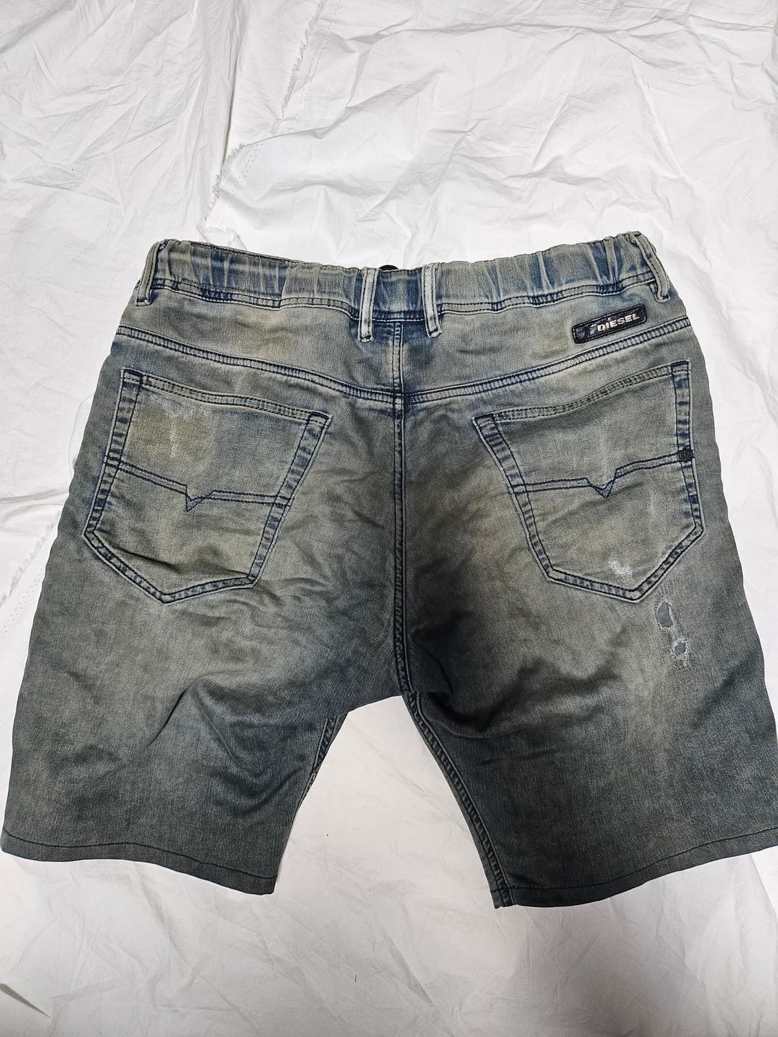 디젤 y2k 구형 데님 숏츠 28 상품이미지2