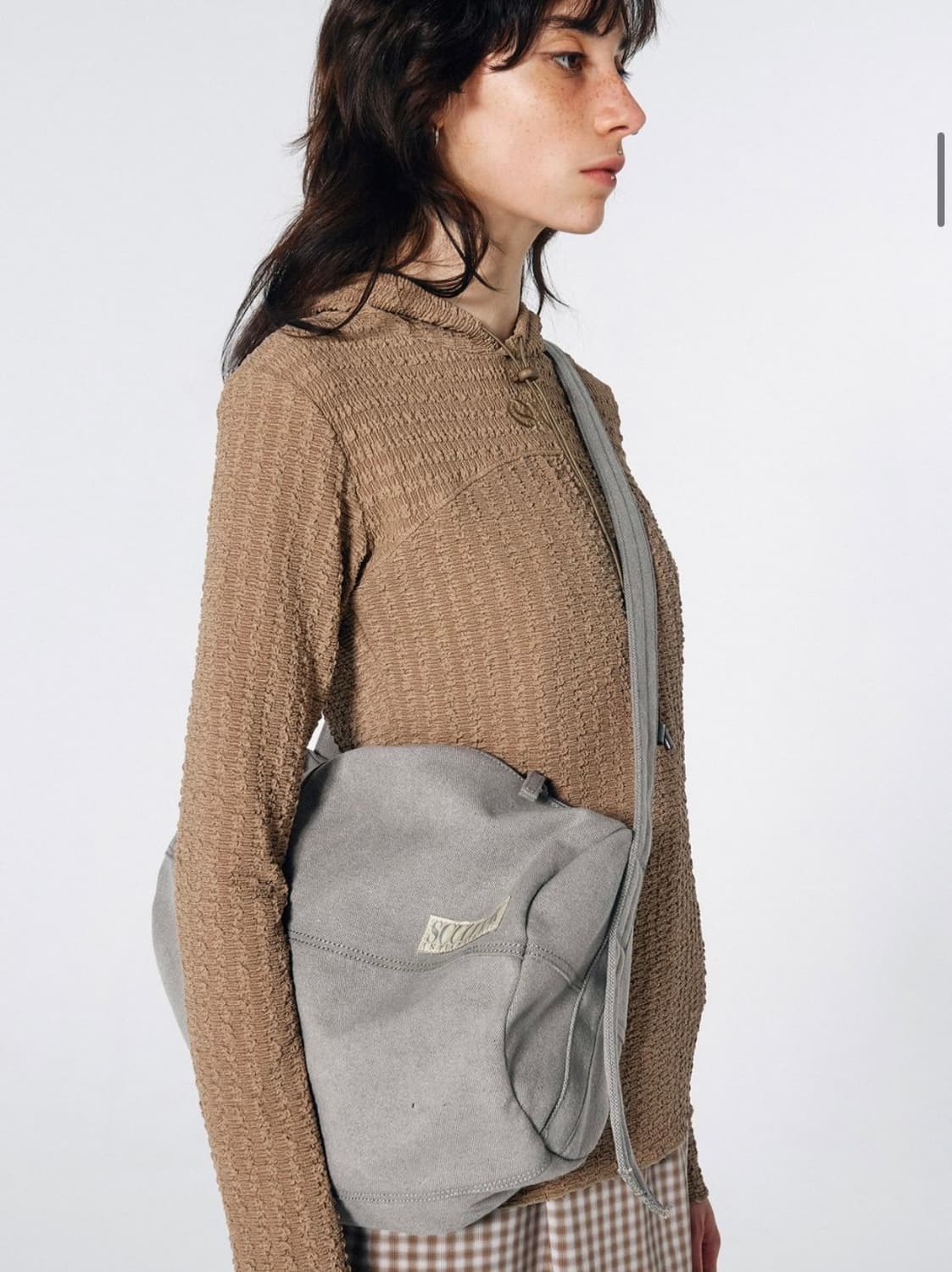 스컬프터 캔버스 더플백 Pale Gray 그레이 상품이미지4