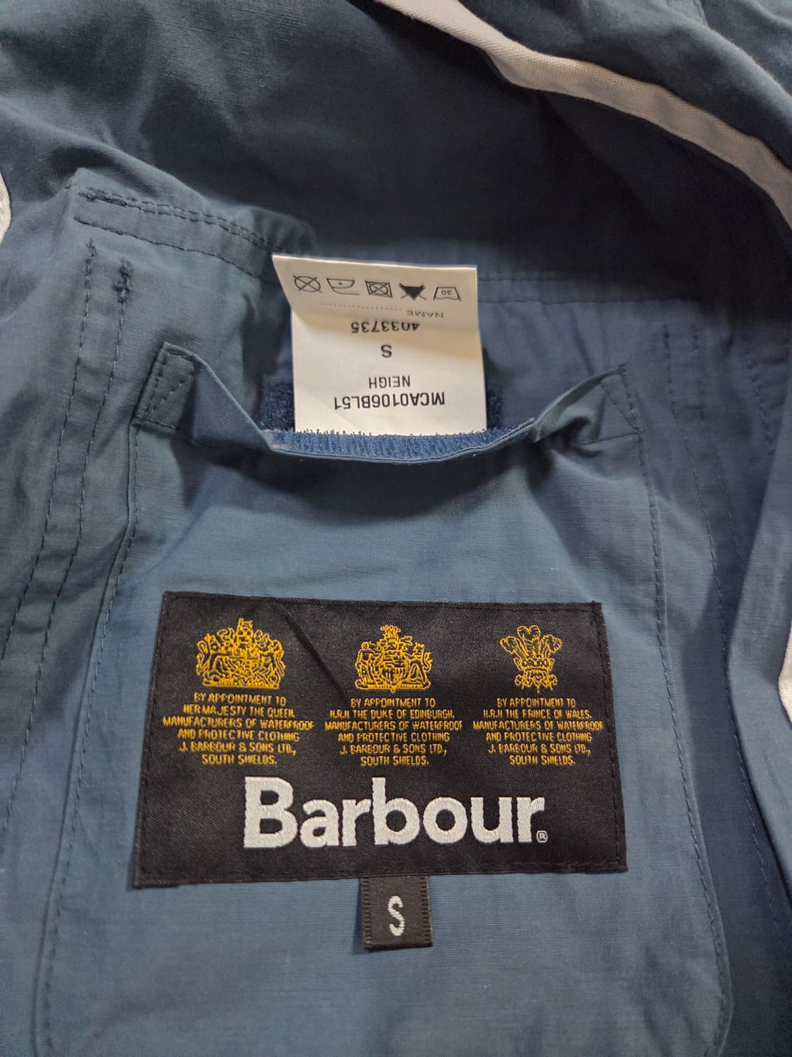 바버 후드 자켓 neigh 상품이미지5