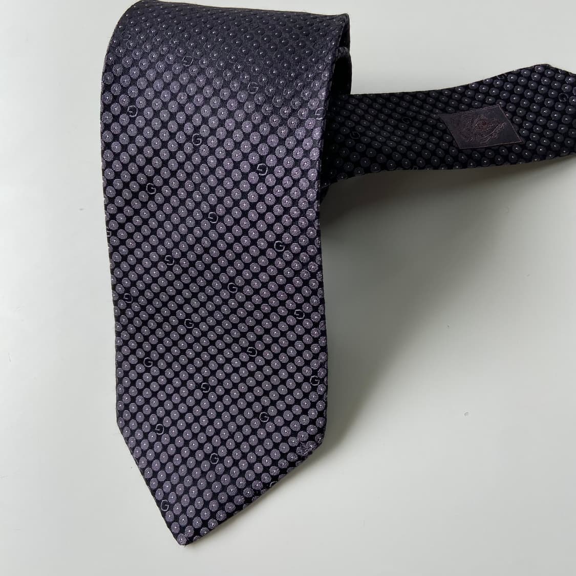 구찌(GUCCI) G모노그램 명품 정품 넥타이 8.3cm 상품이미지2