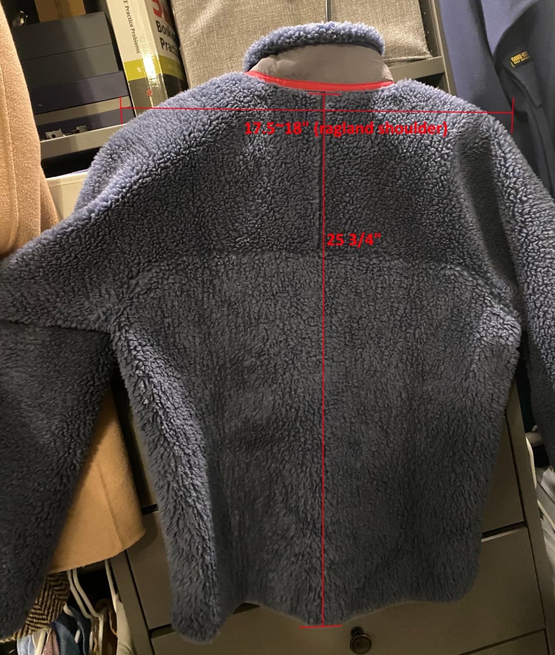 20s 파타고니아 레트로-X 네이비/레드 상품이미지5