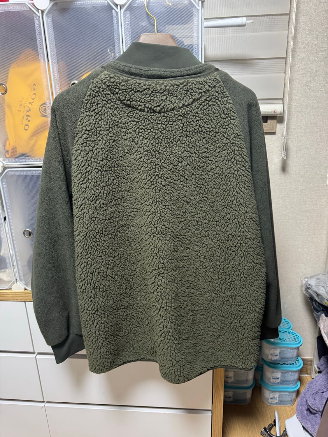 유니클로 화이트마운티어링 플리스 자켓_L 상품이미지4