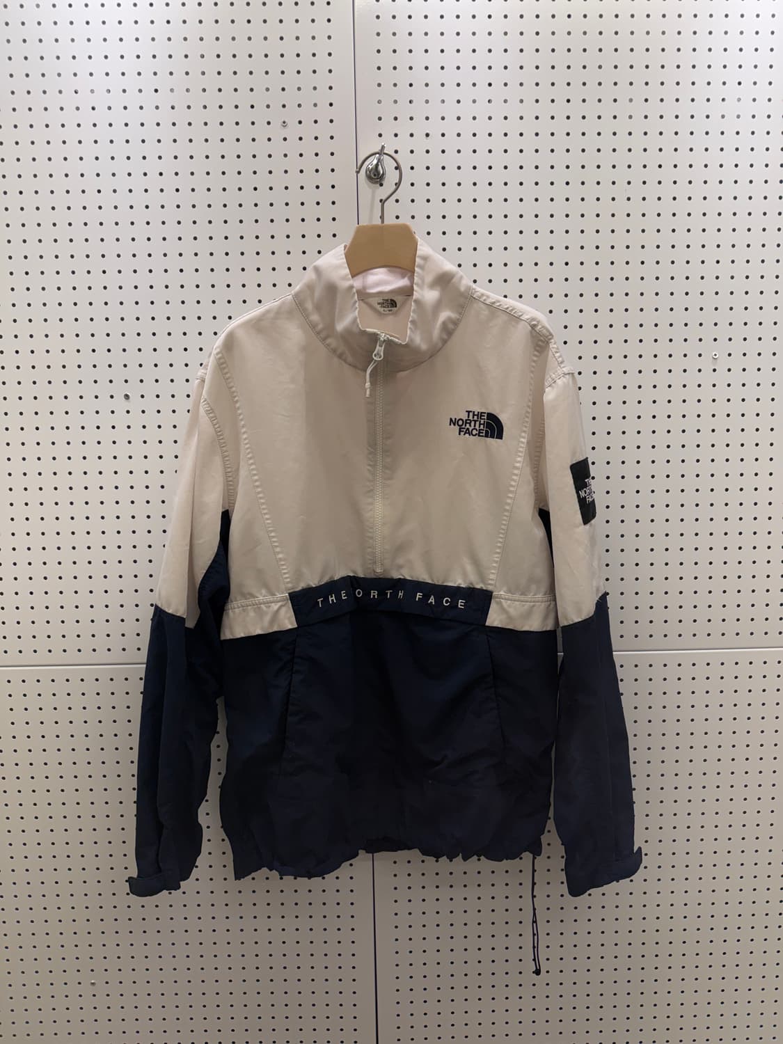 노스페이스 투톤 하프집업 윈드브레이커 자켓 U889 상품이미지2