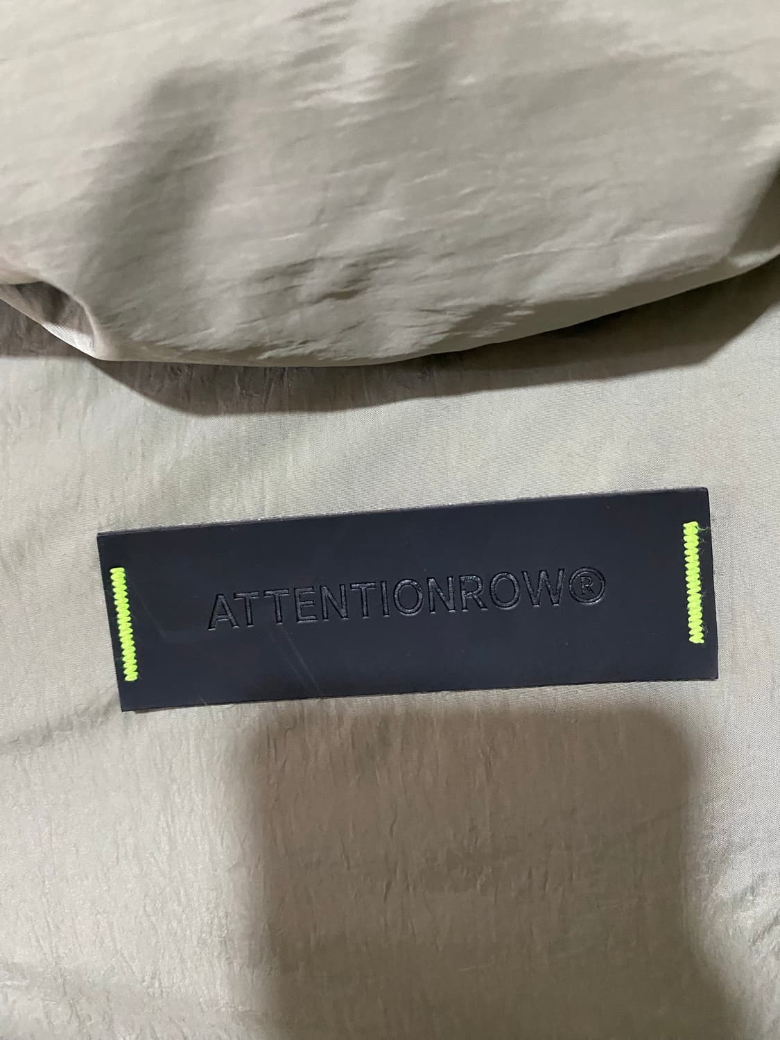 어텐션로우 오리털 패딩 상품이미지4