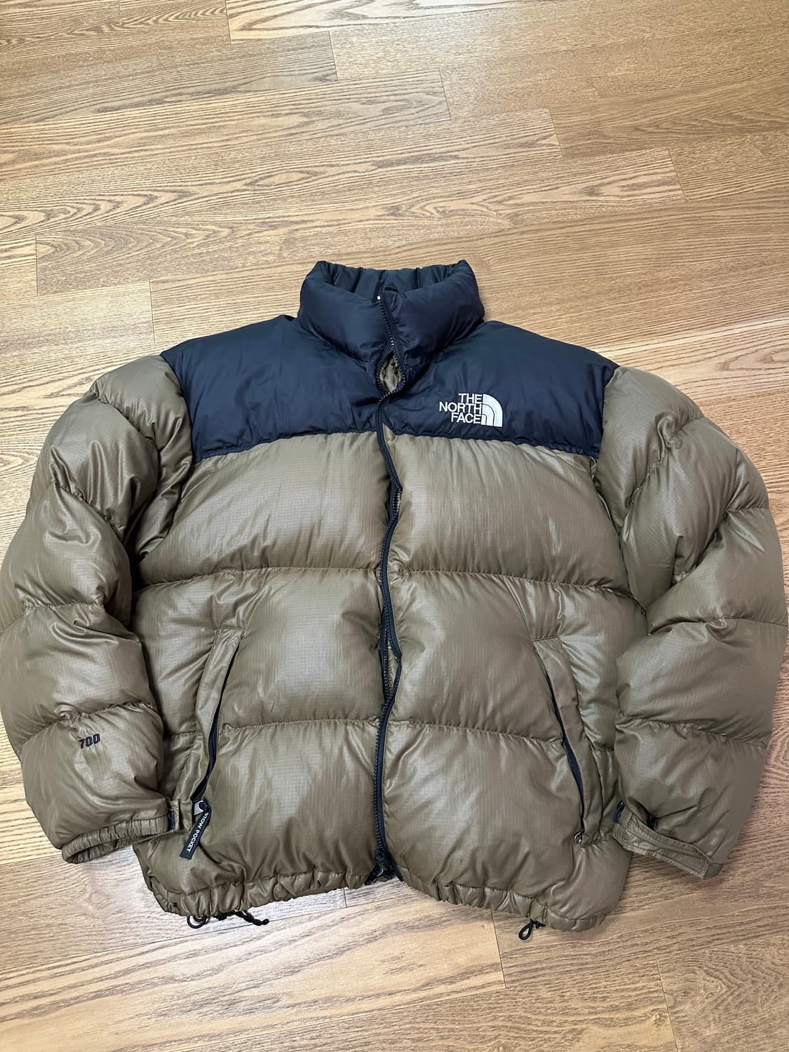 [XL] 노스페이스 해외판 700 눕시 브라운 카키 상품이미지1