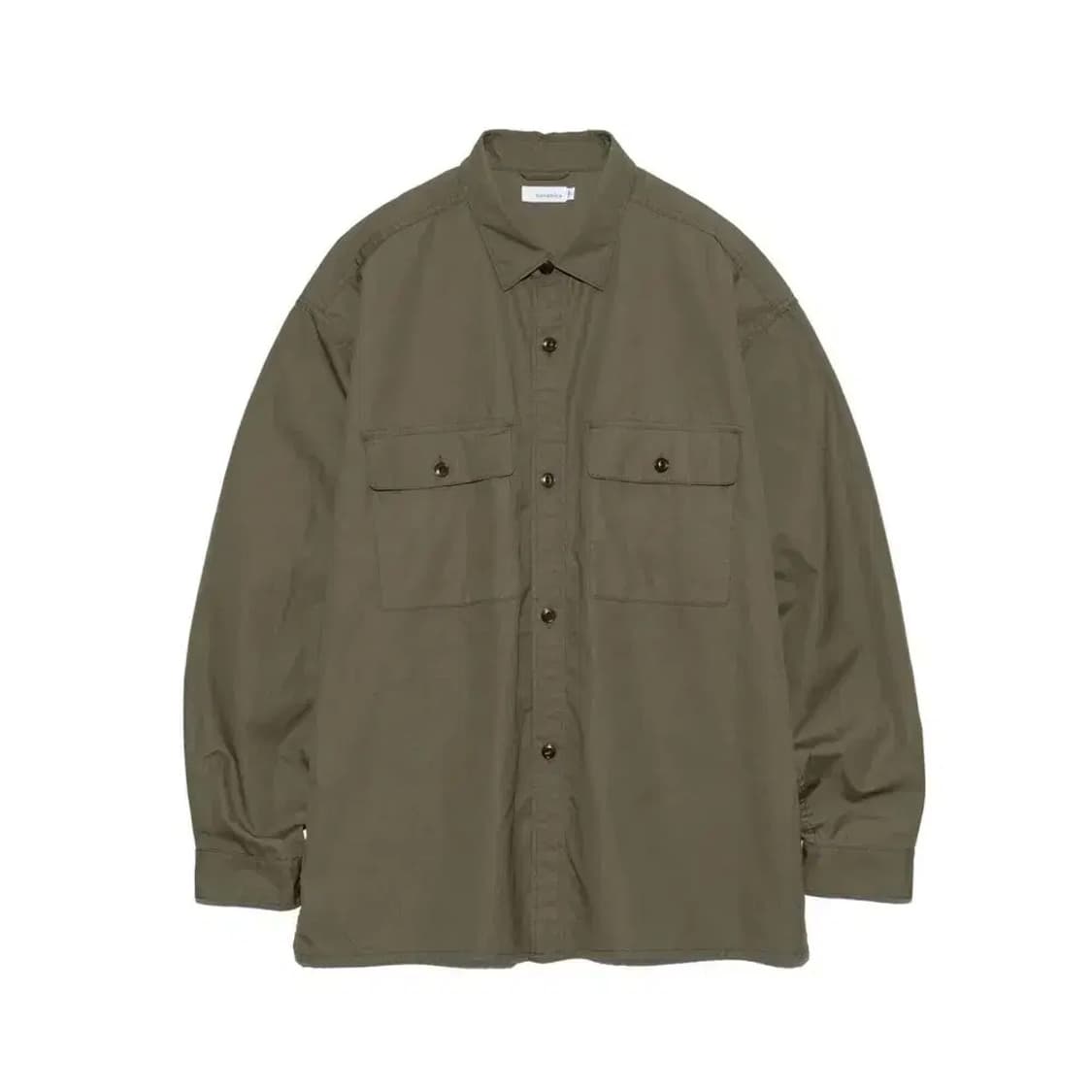 나나미카 유틸리티 라이트 윈드셔츠 카키 L사이즈 상품이미지1