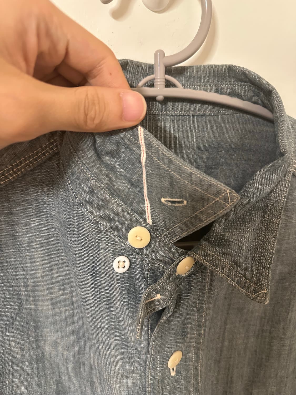 (97) 써니스포츠 샴브레이 셔츠 Made in Japan 상품이미지3