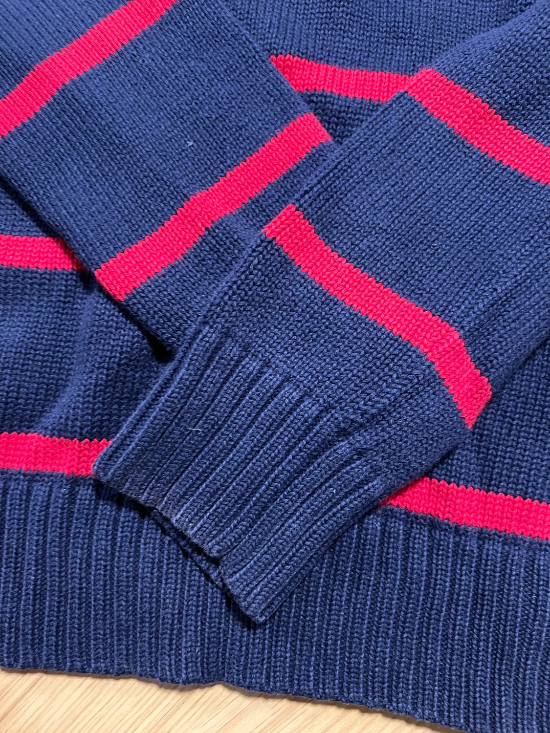 폴로 니트집업 상품이미지6