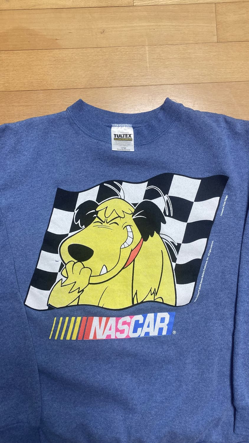 Tultex 90s 00s usa 스웻셔츠 나스카 wacky race 상품이미지3