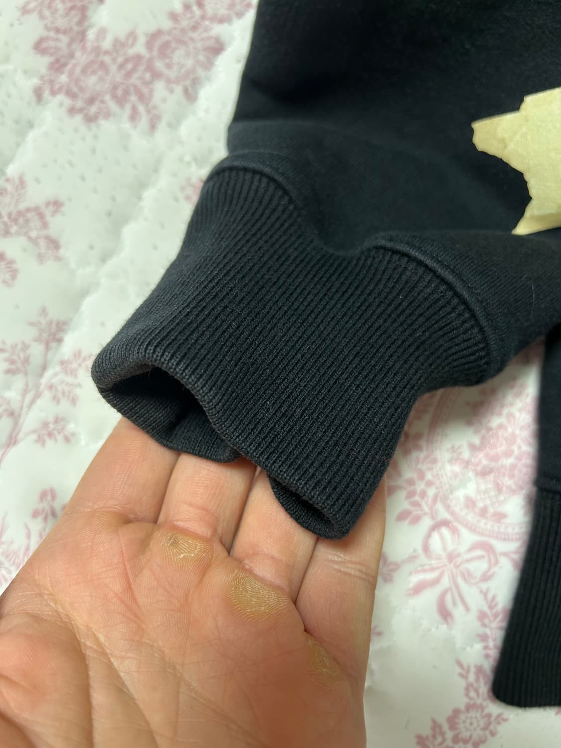 정품 오프화이트 후드티 S-90 블랙 상품이미지6