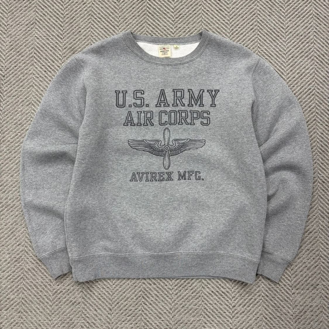 아비렉스 프린팅 스웻셔츠 v2228 상품이미지1