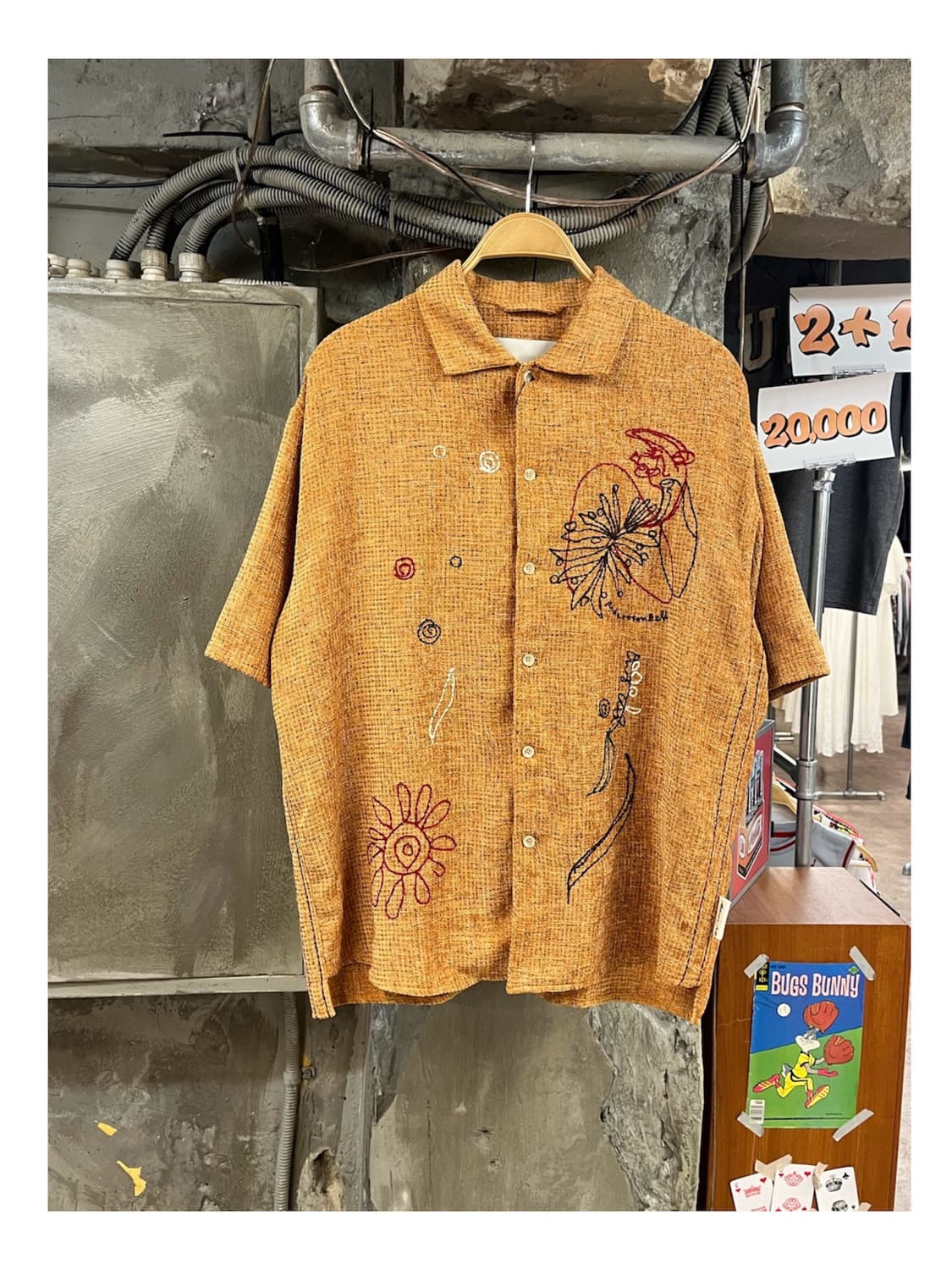 앤더슨벨 오브 엠브로더리 카라 반팔 셔츠 XL #csz4080 상품이미지1