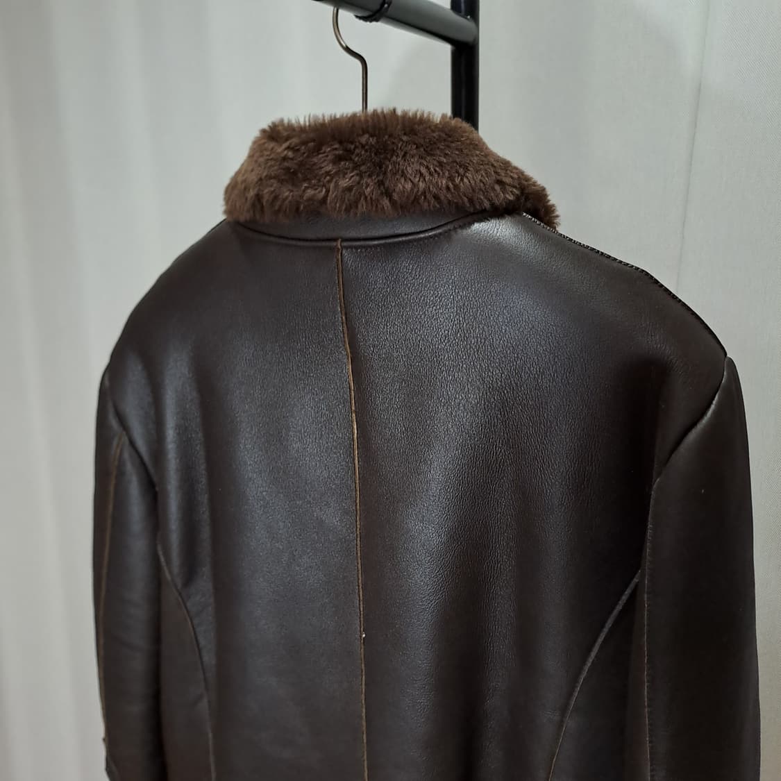 (택포) 노스비치 스페인 양가죽 양털 무스탕 L B290 상품이미지5