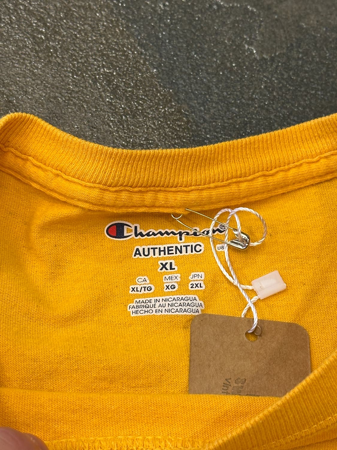 Champion 챔피온 프린팅 반팔티 XL 상품이미지4