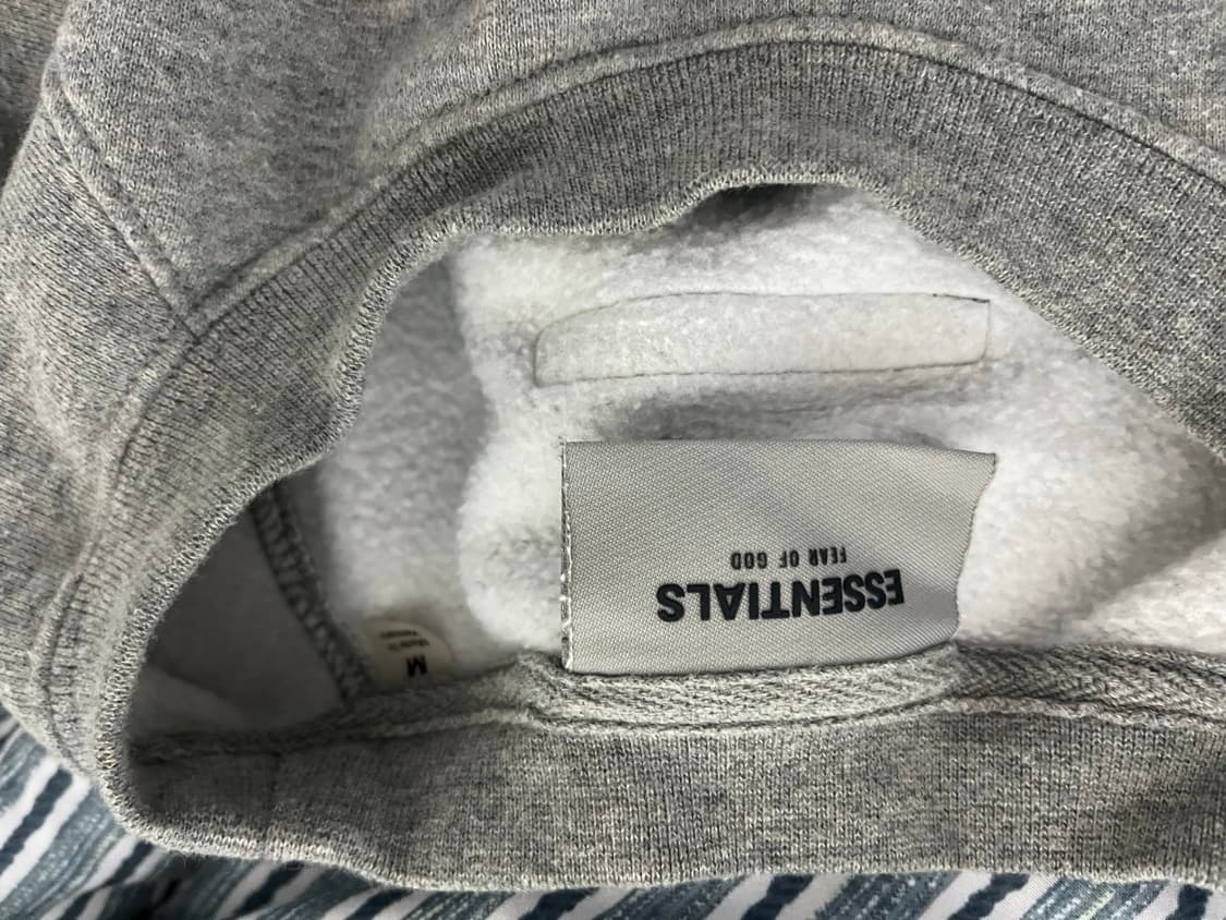 에센셜 기모 맨투맨 m 상품이미지3