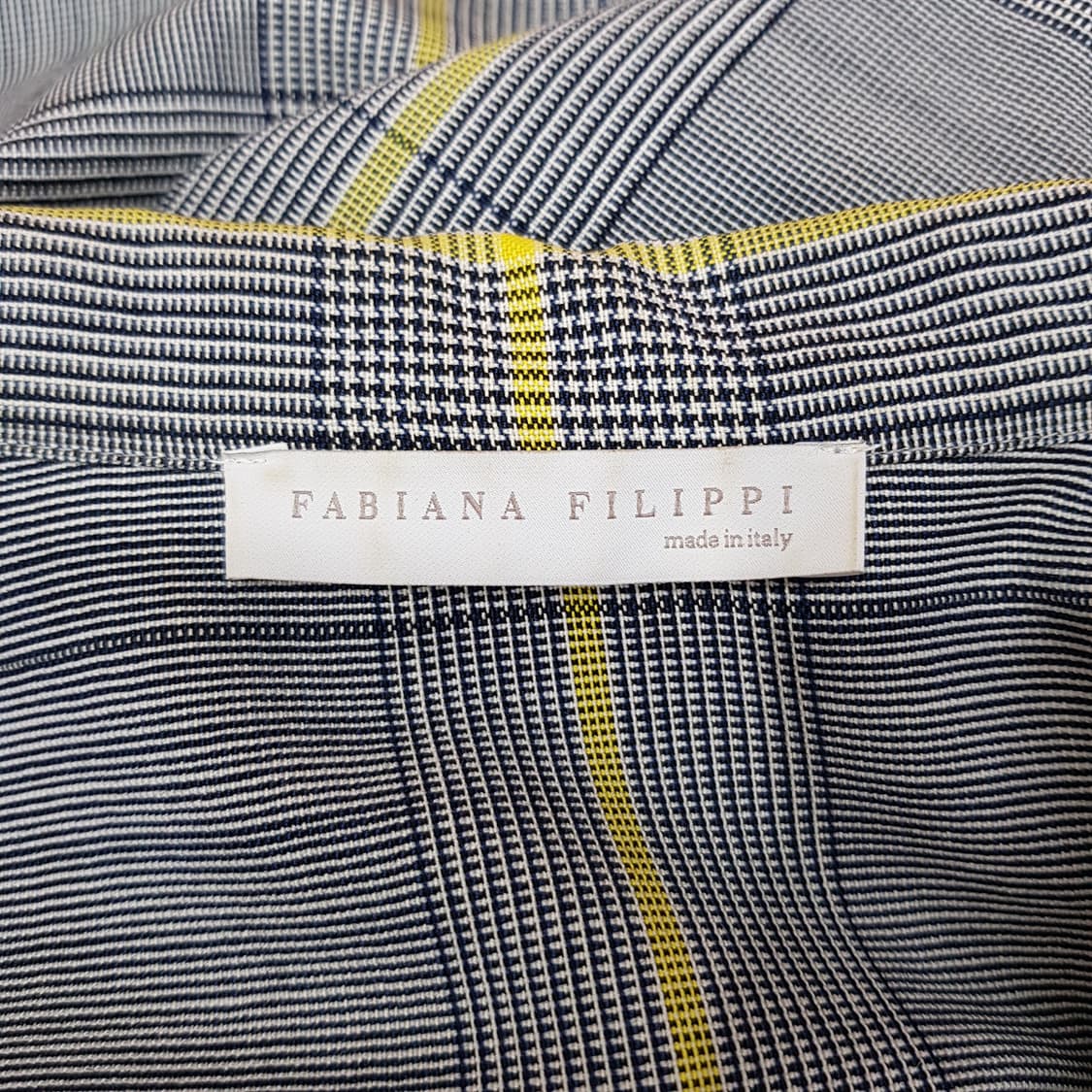 파비아나필리피 체크 롱 베스트 S사이즈 상품이미지8