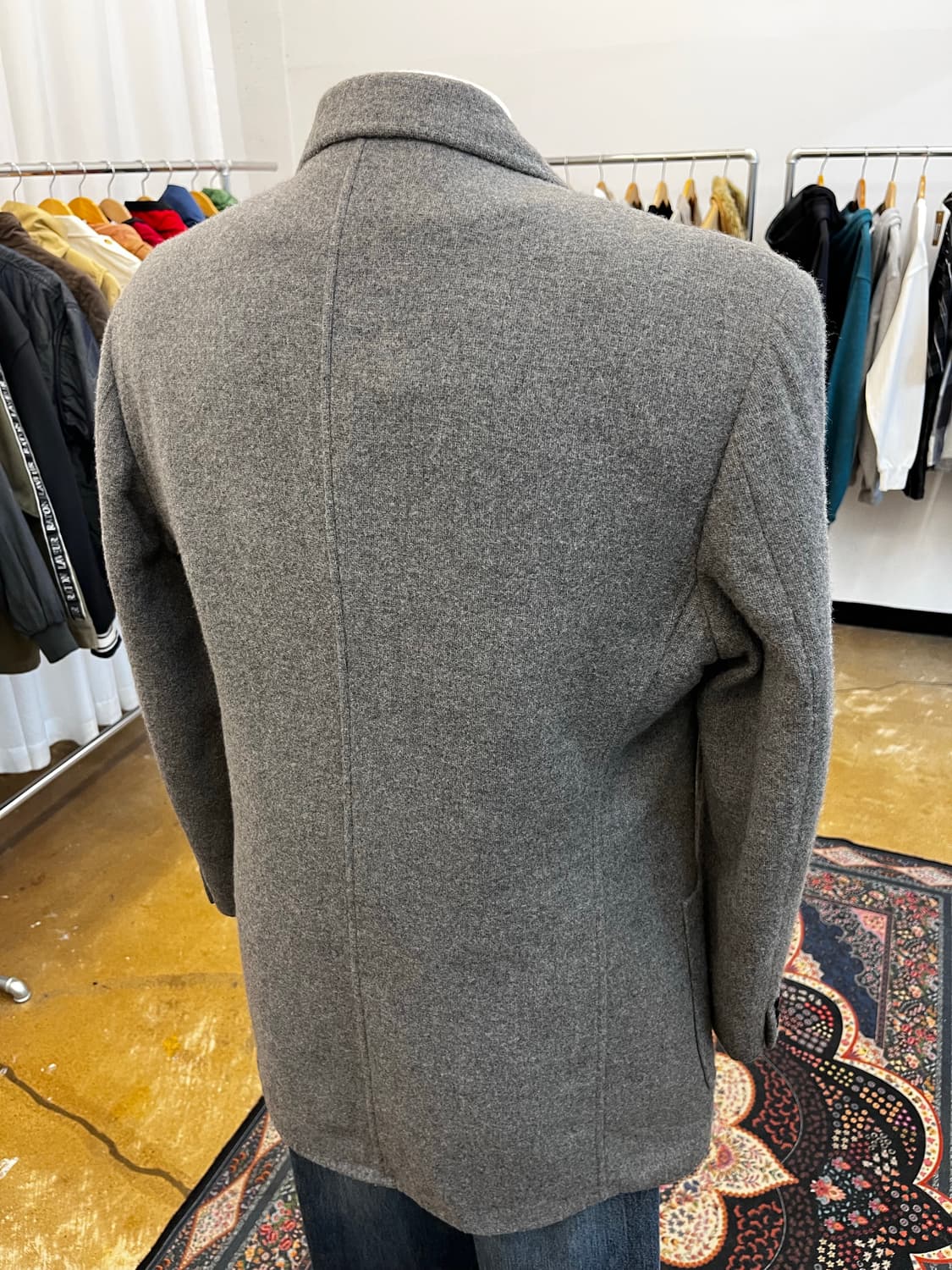 랑방 컬렉션 캐시미어 블렌드 울 테일러드 자켓 상품이미지6