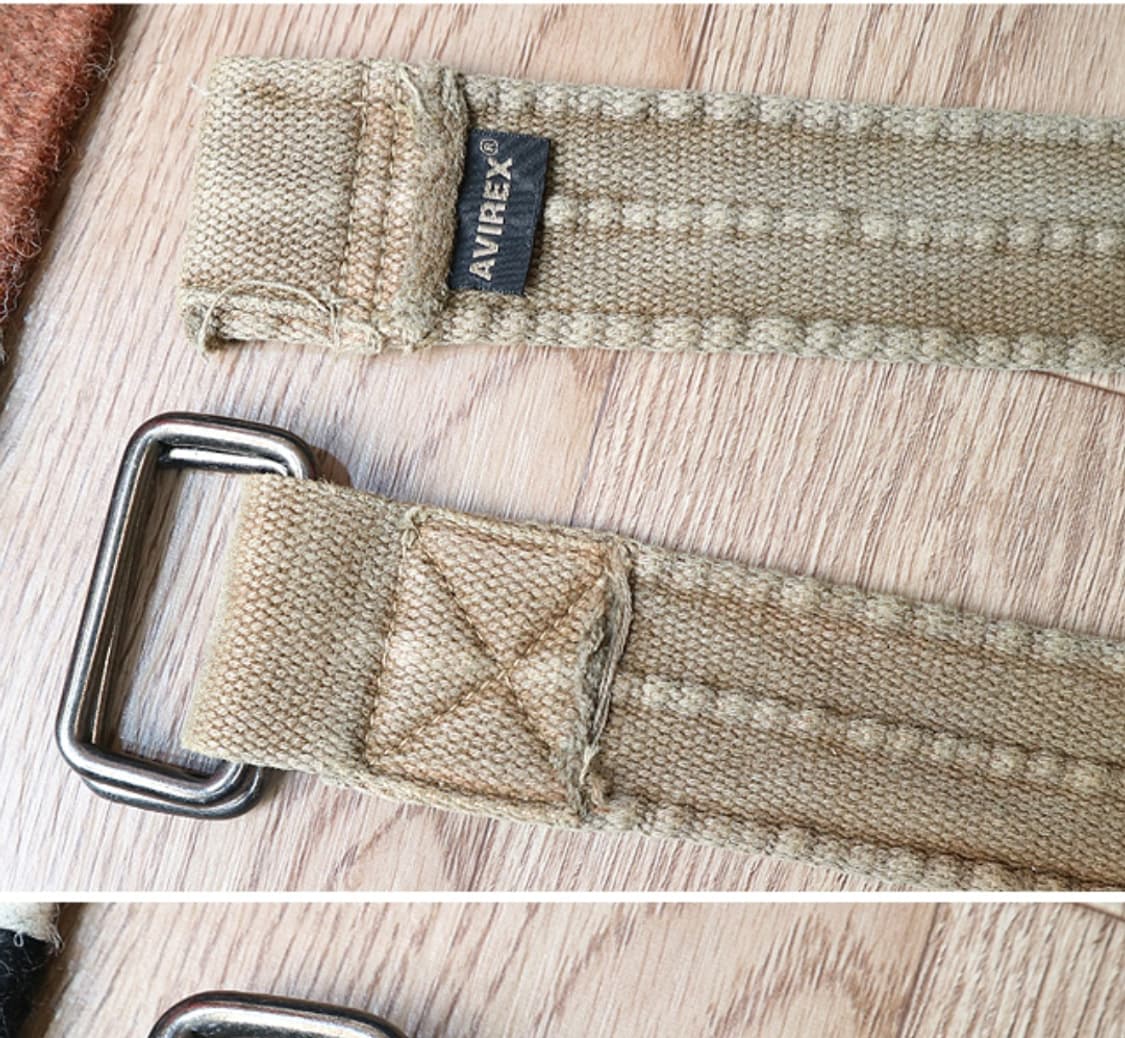 일본판 avirex 아비렉스 빈티지 밀리터리 벨트

굿 컨디션 상품이미지5