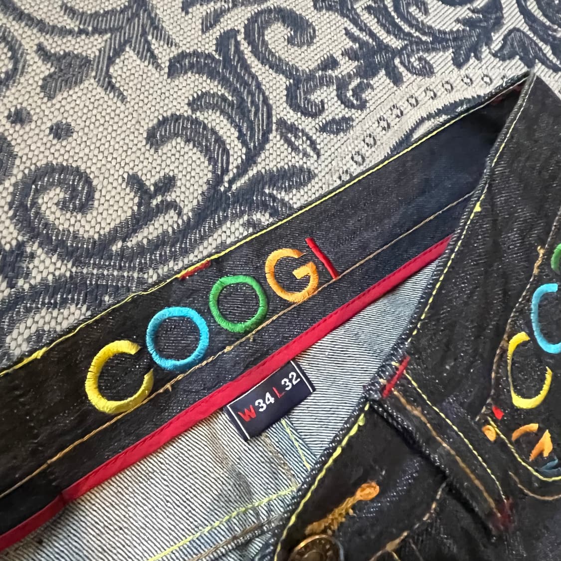 34 COOGI 데님 하프 팬츠/W2380 상품이미지5