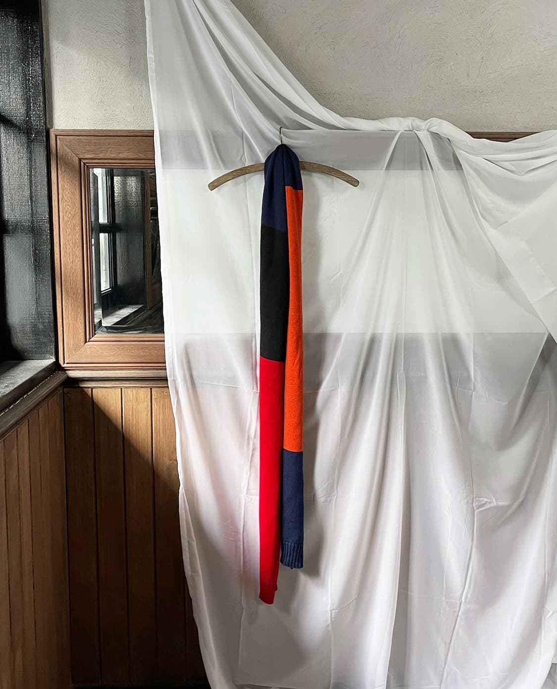 TRES BIEN color block muffler 상품이미지5