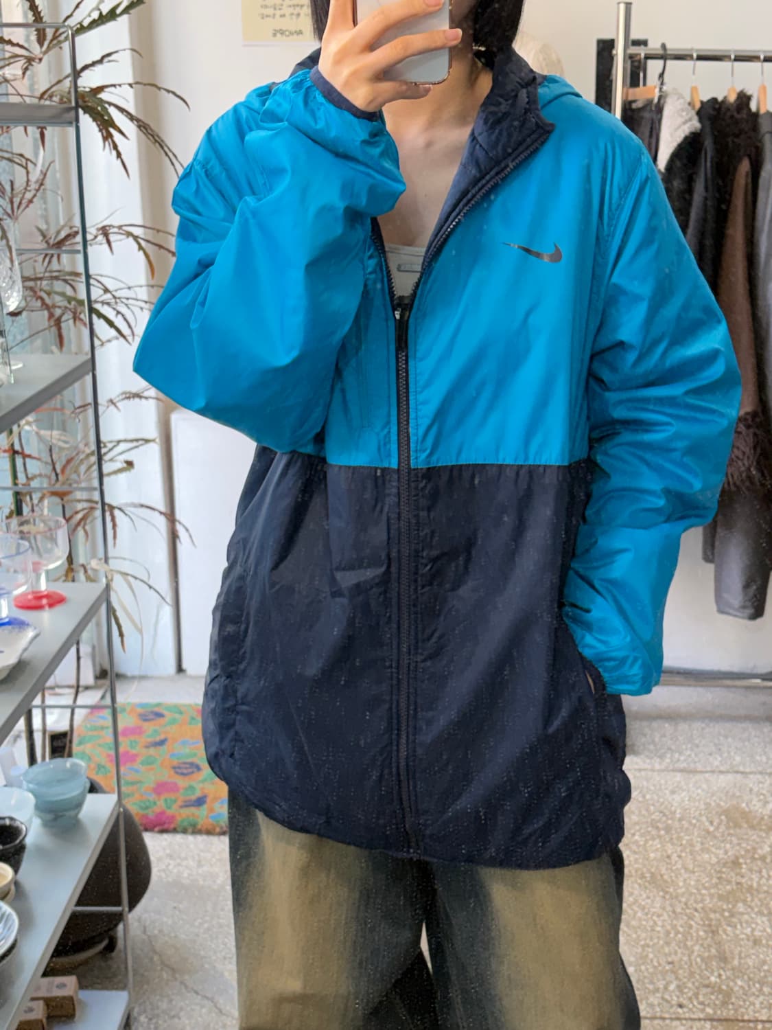 나이키 아스날 리버시블 경량 점퍼 블루 상품이미지1