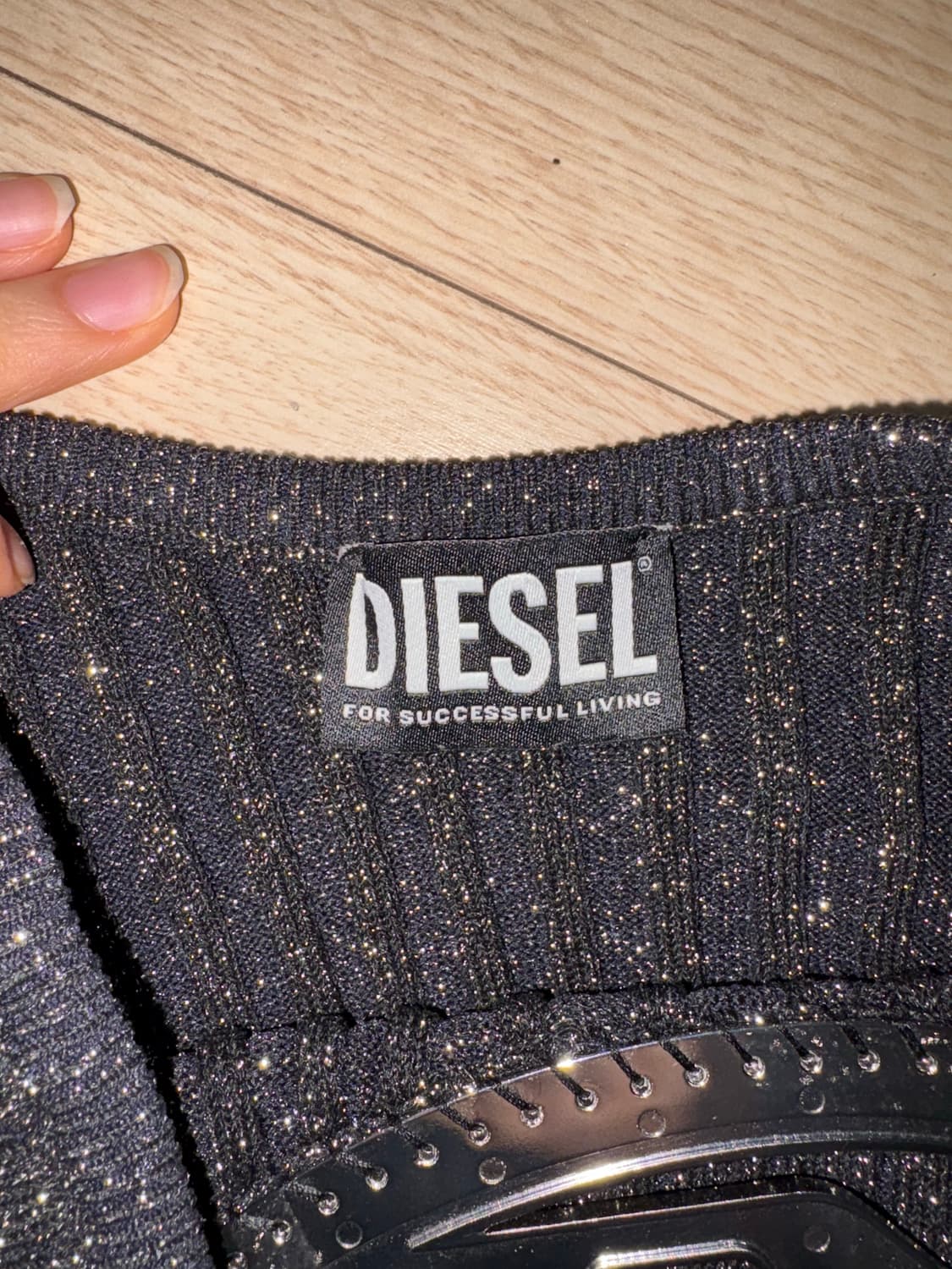 디젤 클락스빌 튜브탑 Diesel Clarksville Lurex Top 상품이미지2