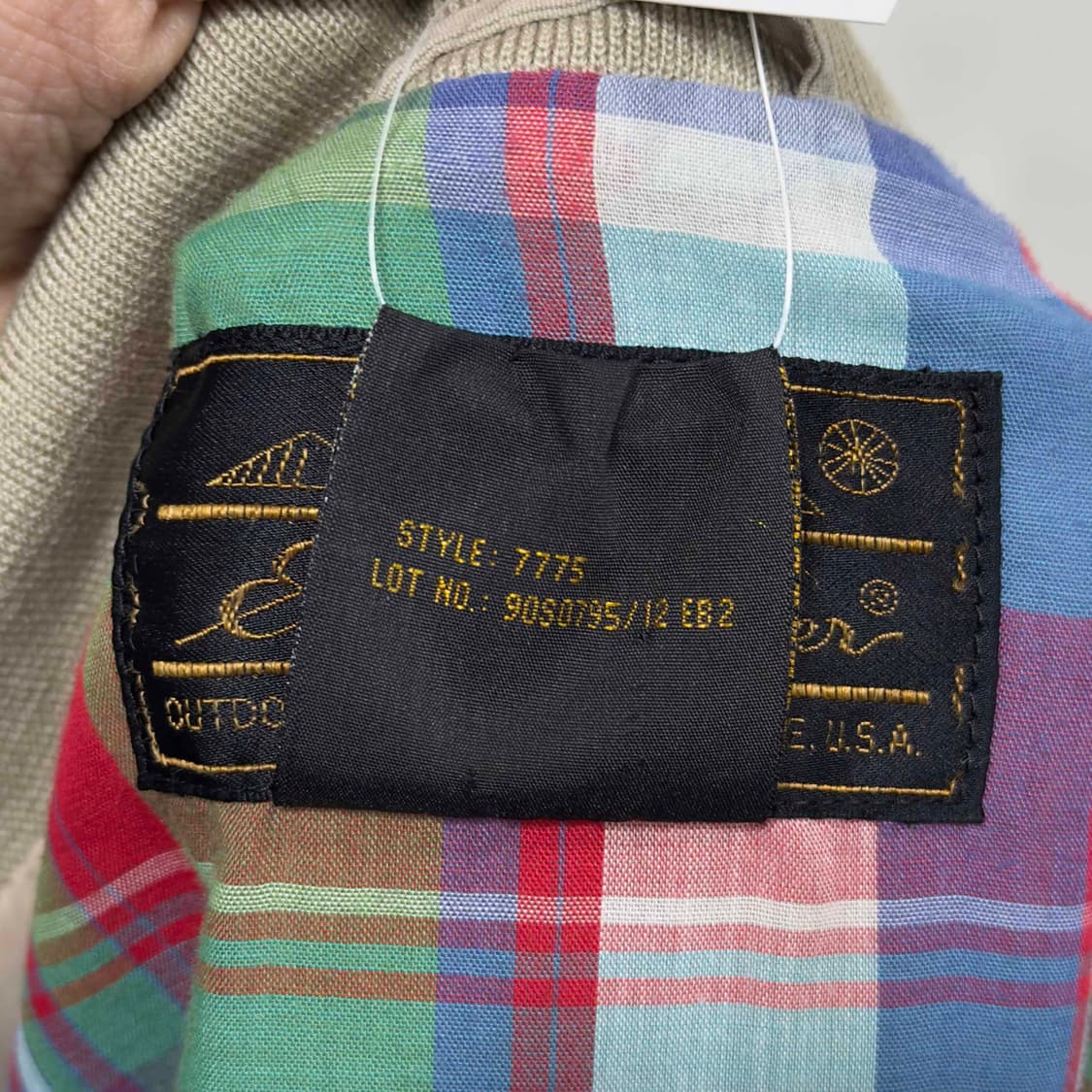 90s 에디바우어 해링턴 자켓 상품이미지7