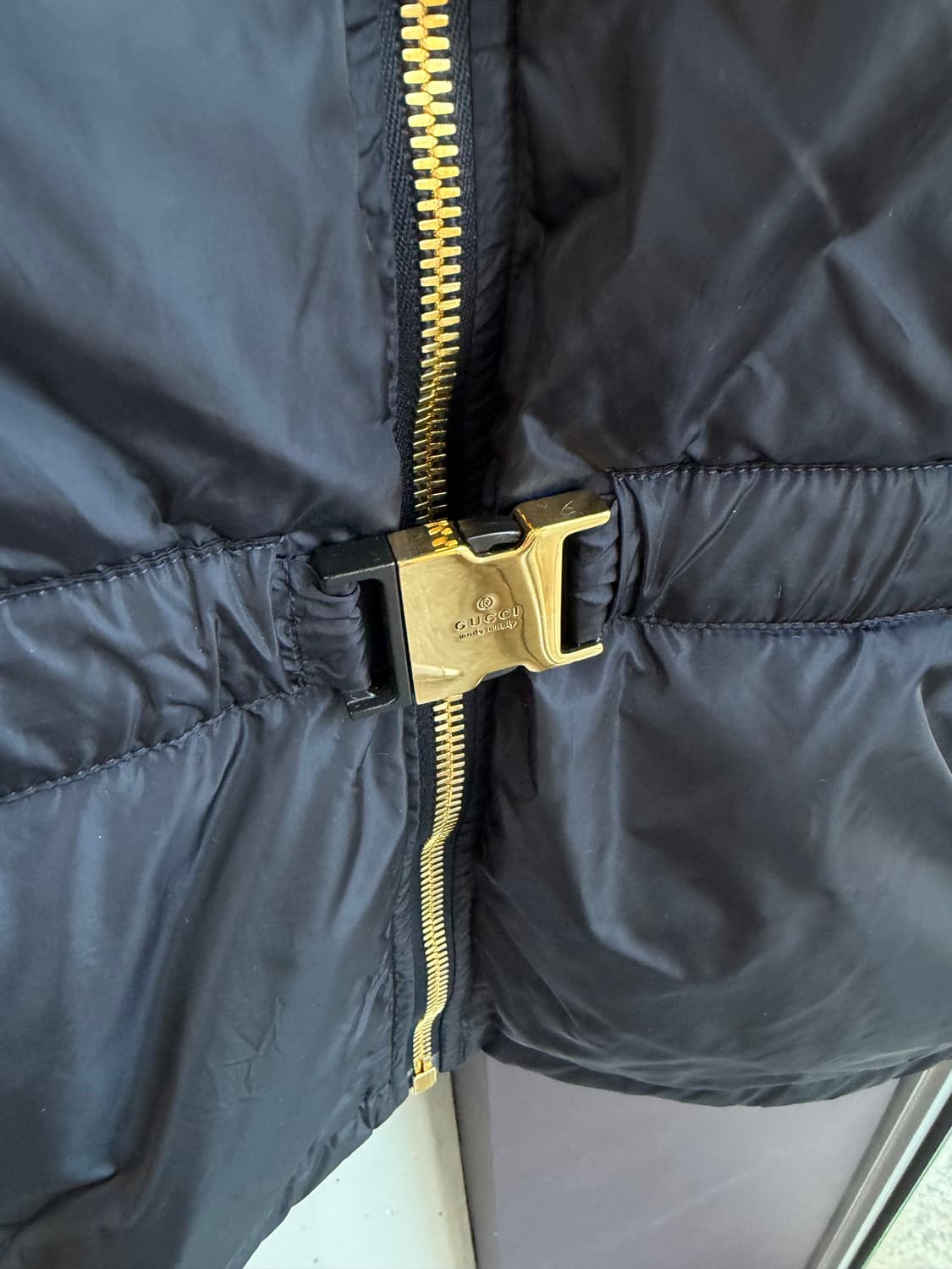 L/ 구찌 자수로고 벨티드 숏 패딩점퍼 상품이미지6