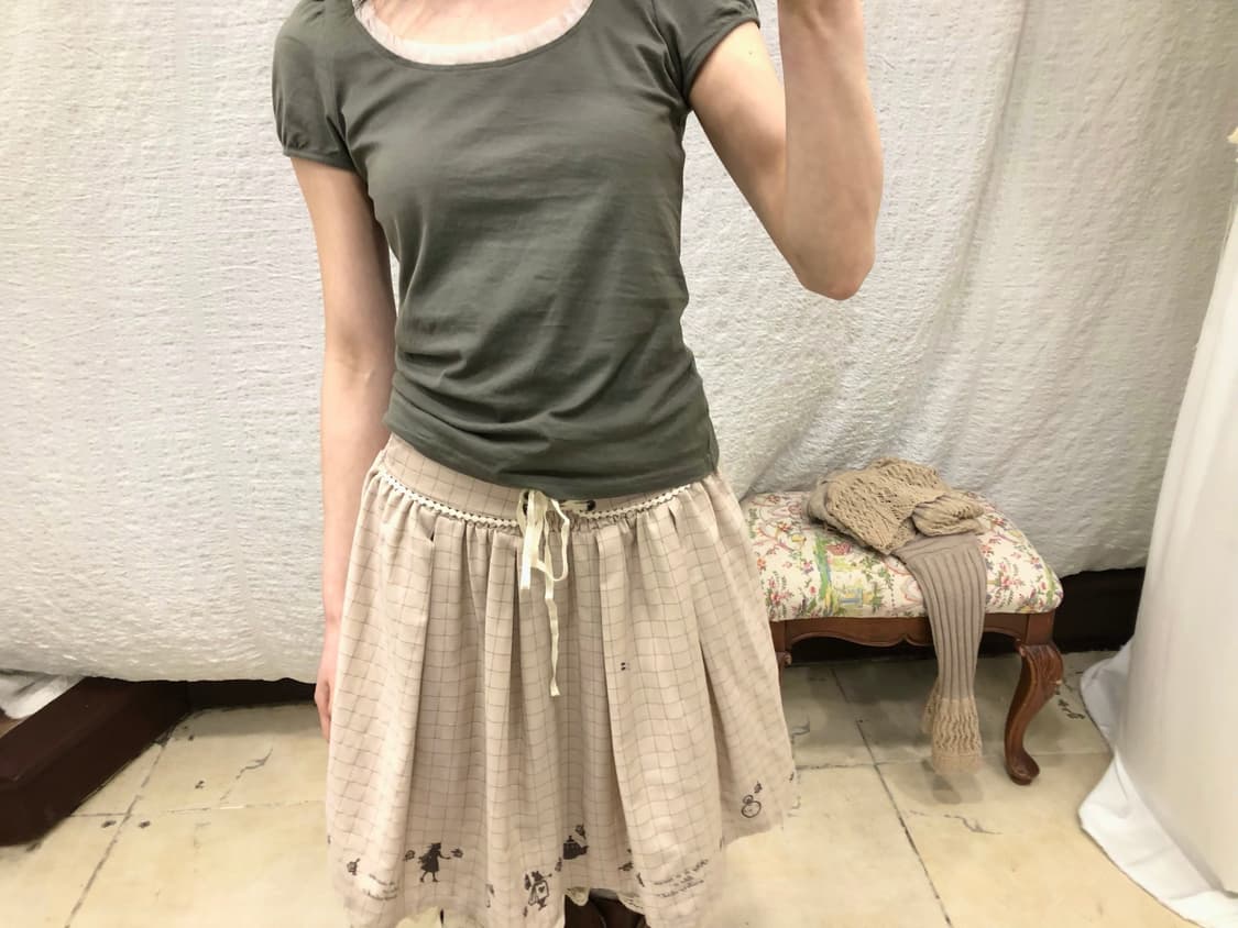 lace detail top 상품이미지3