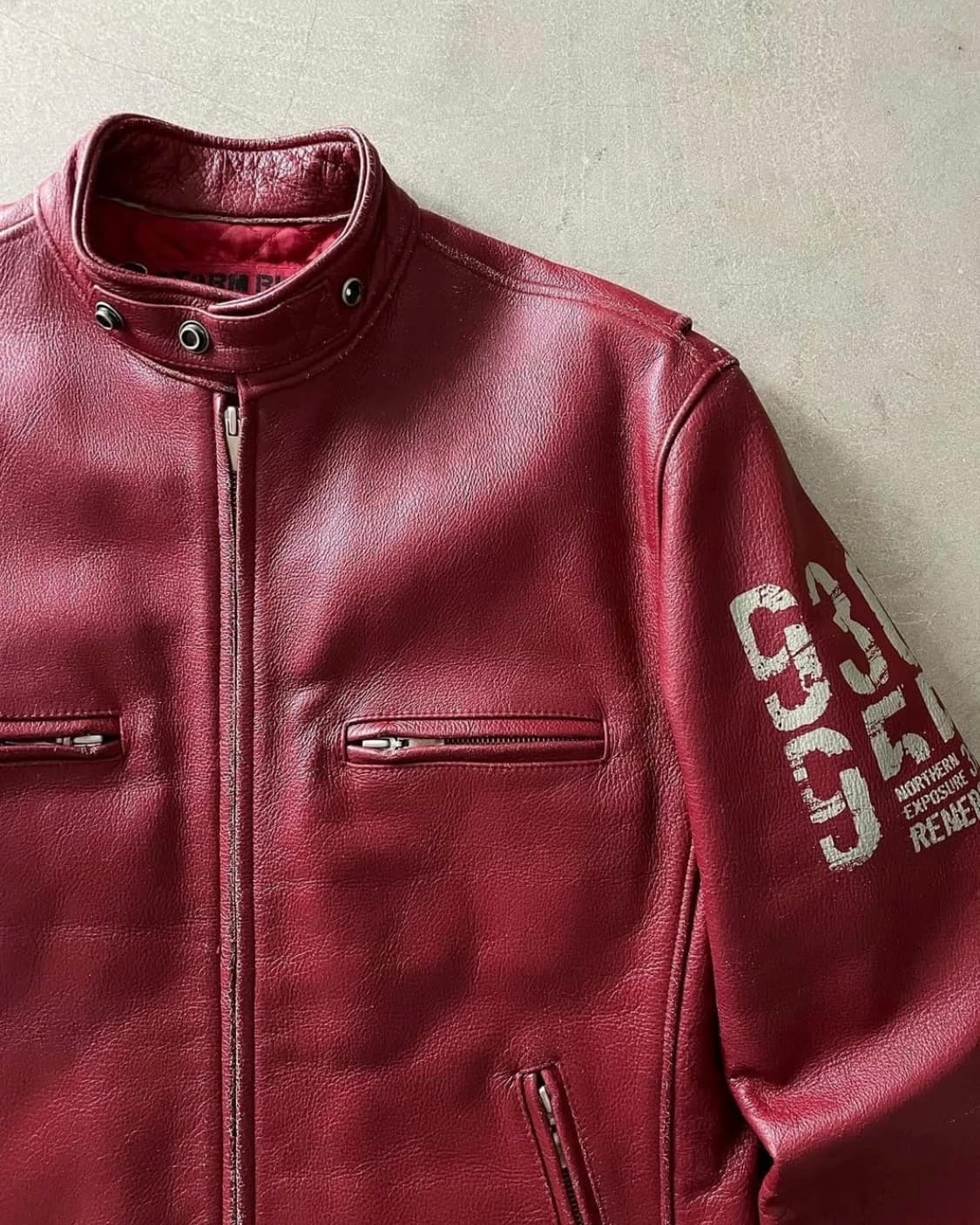 Vintage crocker ride jacket (라이더 자켓) 상품이미지3