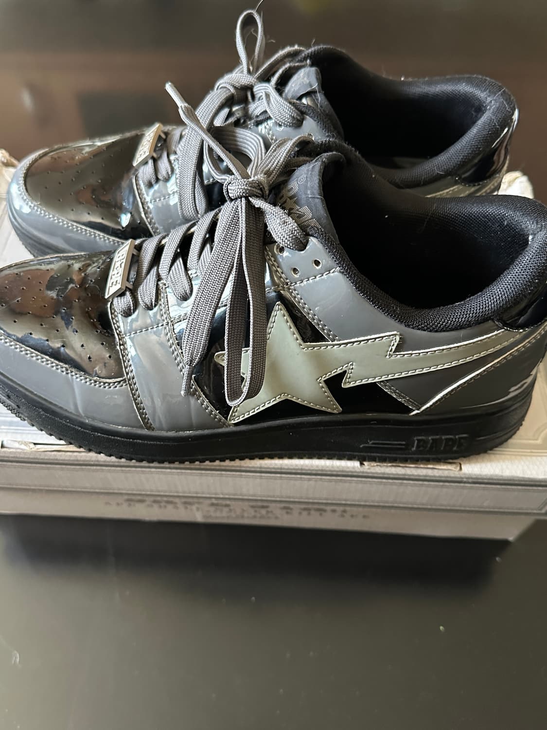 베이프스타 유광 블랙 270사이즈 상품이미지5