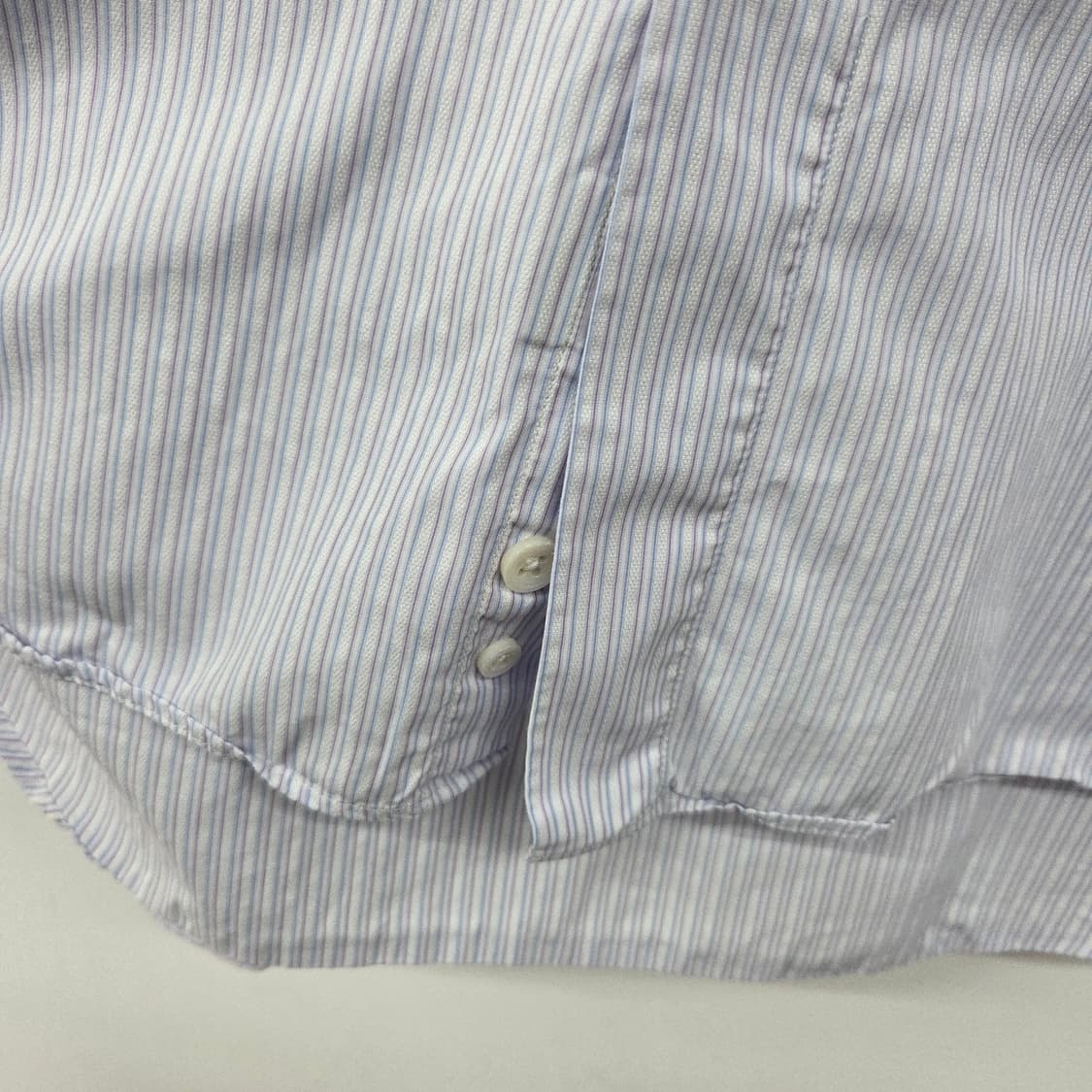canali 까날리 스트라이프 긴팔 남방 셔츠 남 L 상품이미지3