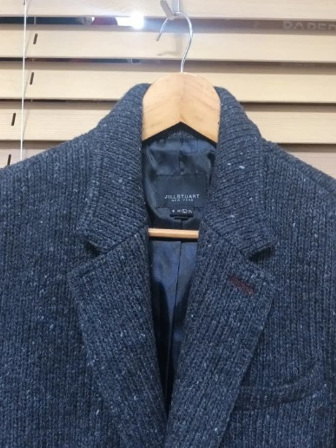 질스튜어트 다크그레이니트카라자켓 L사이즈 상품이미지1