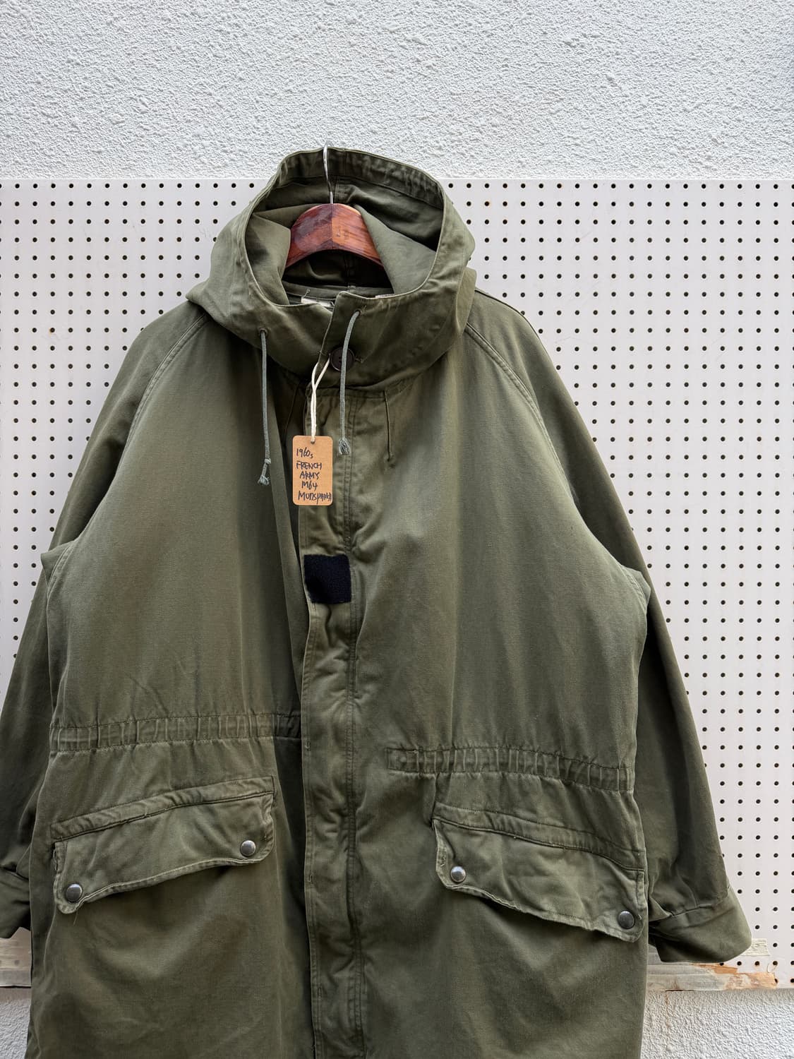 1960s ORIGINAL FRENCH ARMY M64 오리지널 모즈파카 상품이미지5