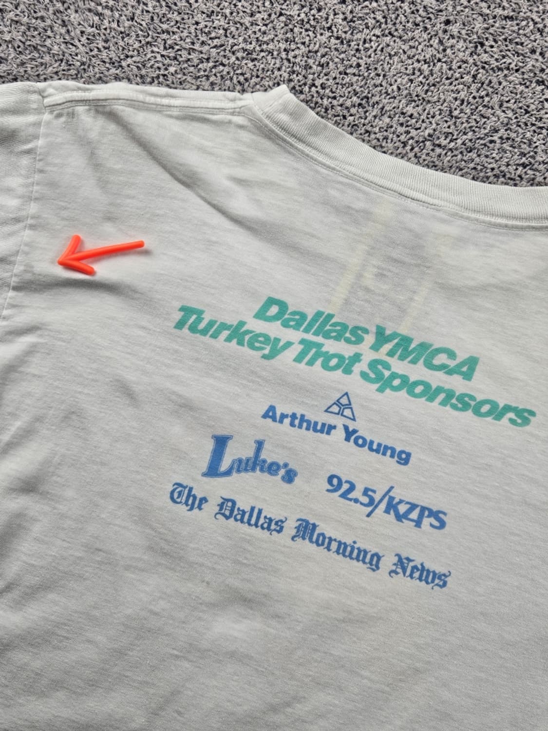 1987 터키 트롯 20주년 싱글스티치 롱슬리브 (L추정) / 11139 상품이미지10