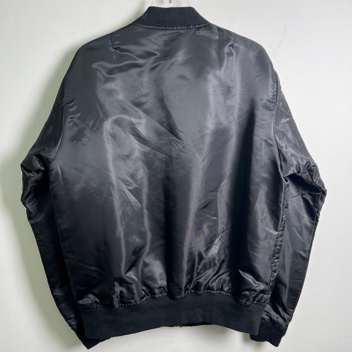 VTG 빈티지 블랙 ma-1 항공 점퍼 L 상품이미지6