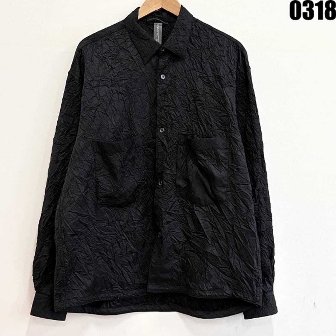 UNAFFECTED 크링클 텍스처 셔츠 L 0318 상품이미지1