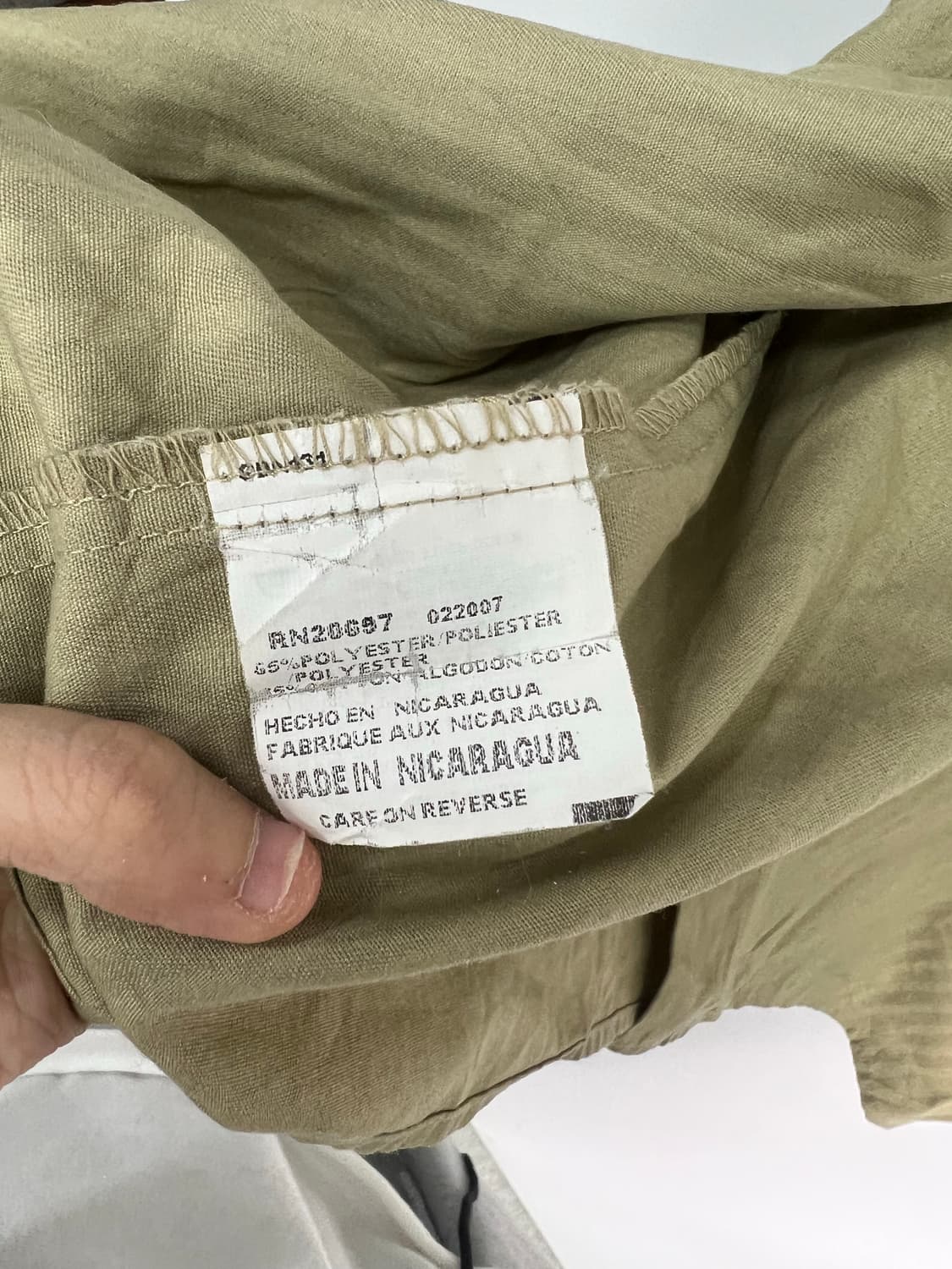 디키즈 카키 셔츠 상품이미지3