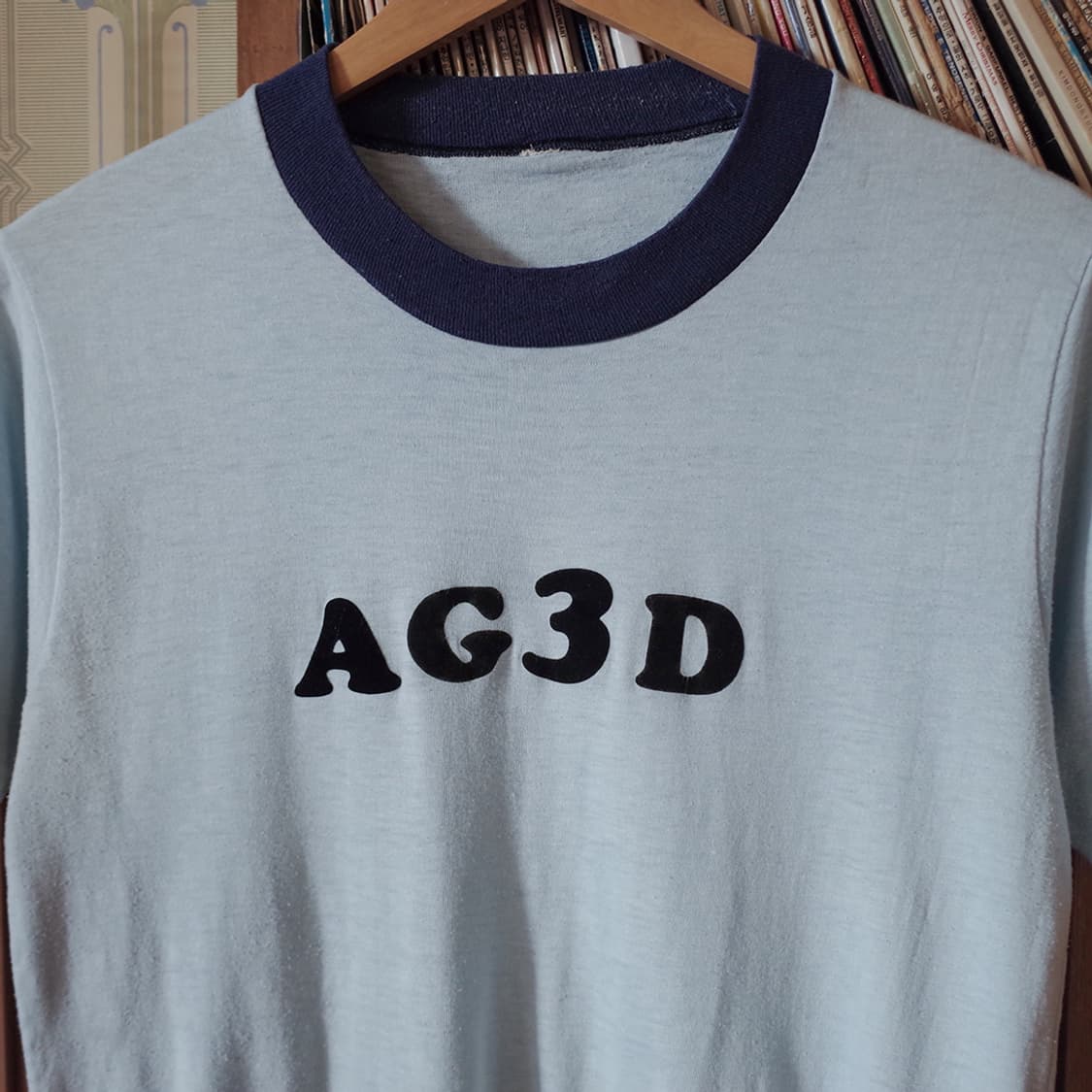 Vtg Velvet Letter T-shirt 상품이미지2