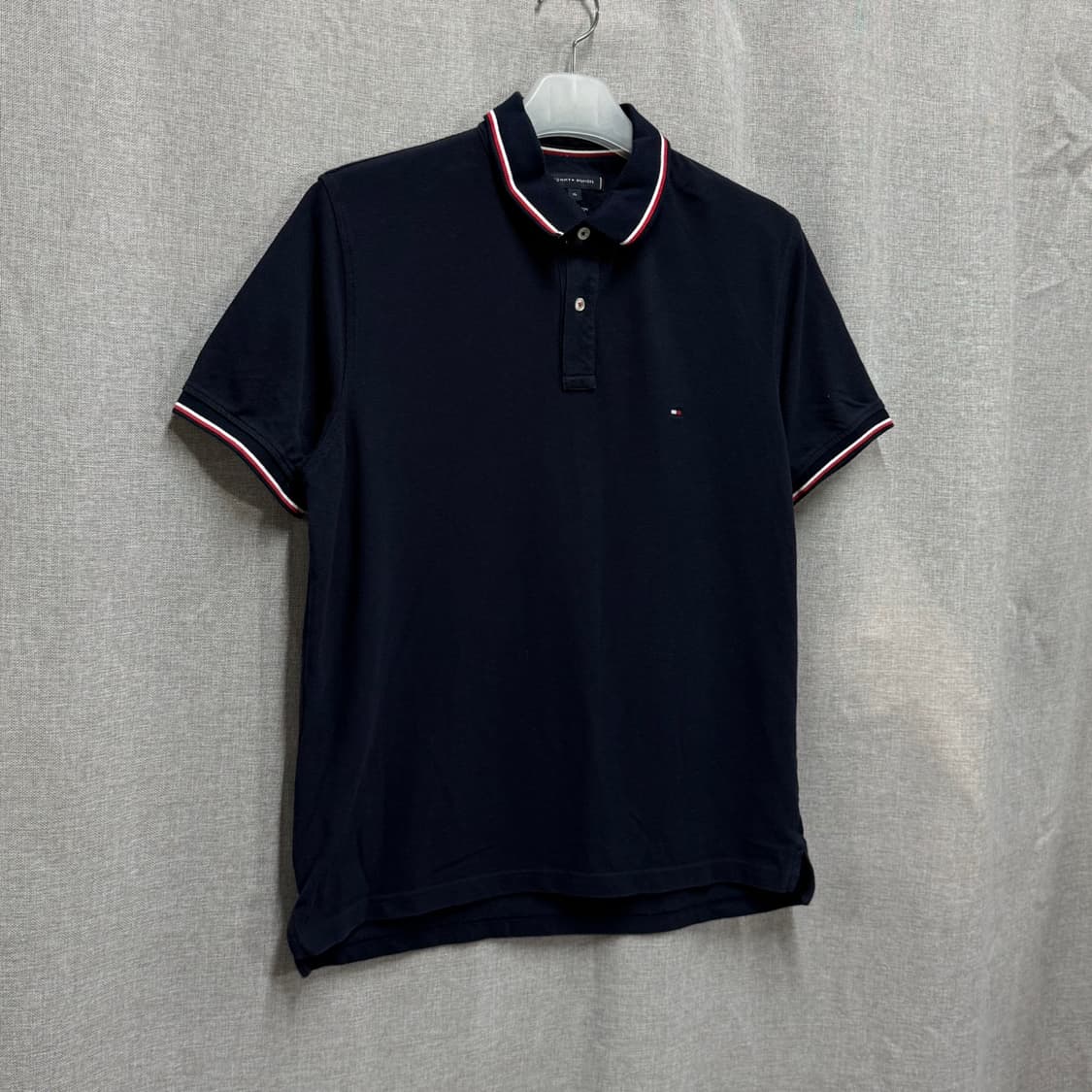 [XL] 타미힐피거 코튼 카라 폴로 반팔티셔츠 상품이미지2