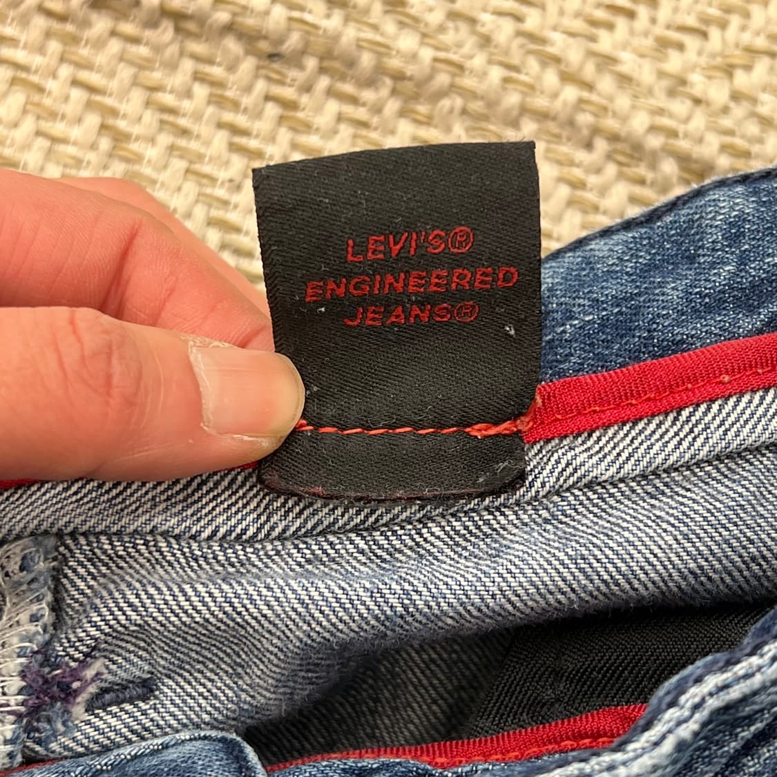 리바이스 엔지니어드 데님팬츠 r2300 상품이미지9