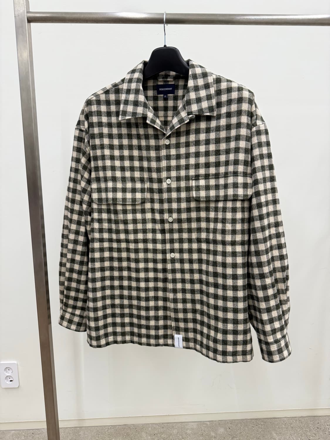 디센던트 MILPITAS PLAID LS SHIRT 4사이즈(새상품) 상품이미지3