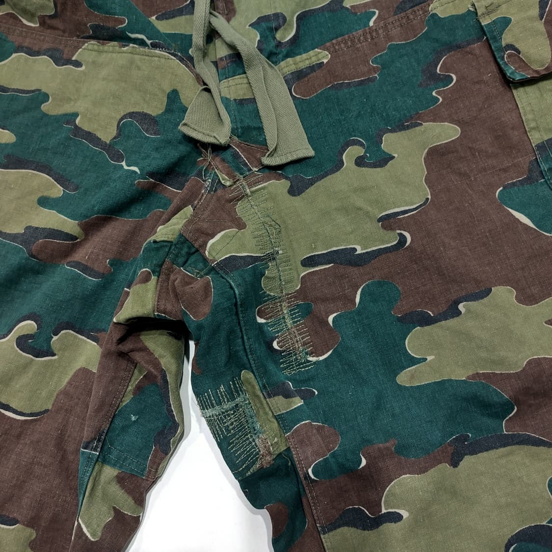 벨기에군 50s 직소카모 파라트루퍼 팬츠 (free size) 상품이미지6
