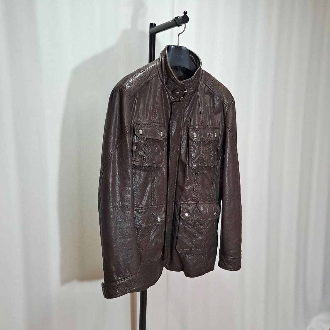 (택포) 킨록 양가죽 사파리 자켓 105 B748 상품이미지2