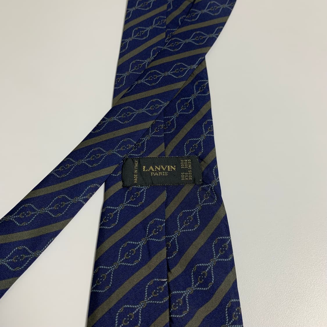 랑방(LANVIN) 명품 결혼식넥타이 100실크 A+등급 상품이미지4