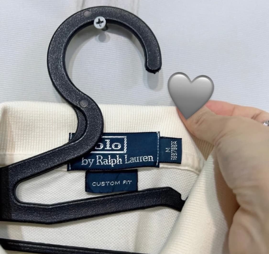 폴로 빅포니 아이보리(브라운자수) 카라티 상품이미지3