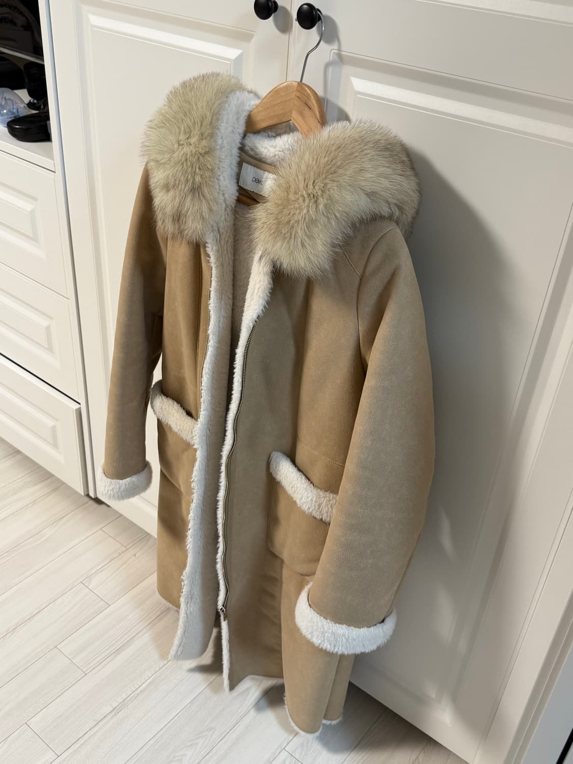 듀웰 양털 퍼 자켓 상품이미지8