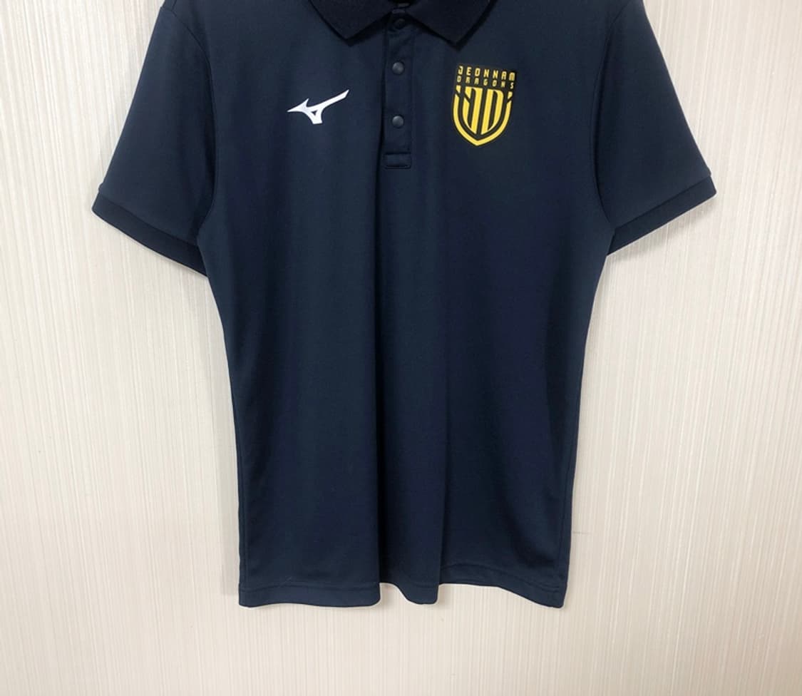 K리그 미즈노 전남드래곤즈 선수실착 폴로티셔츠 L(100) #15 상품이미지3