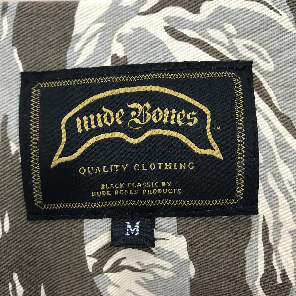 누드본즈 타이거카모 후드자켓 [M] 상품이미지5