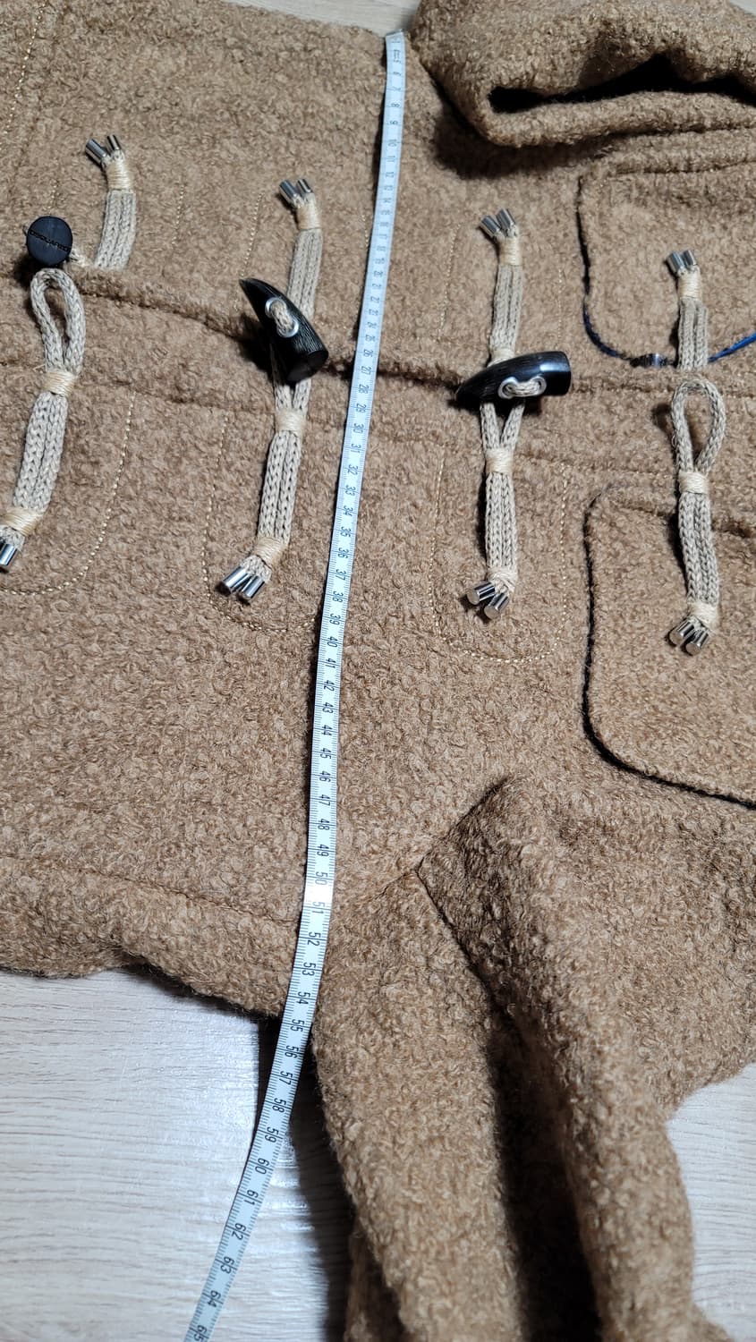 Dsquared2 더플 코트 브라운 떡볶이 eu48 상품이미지7